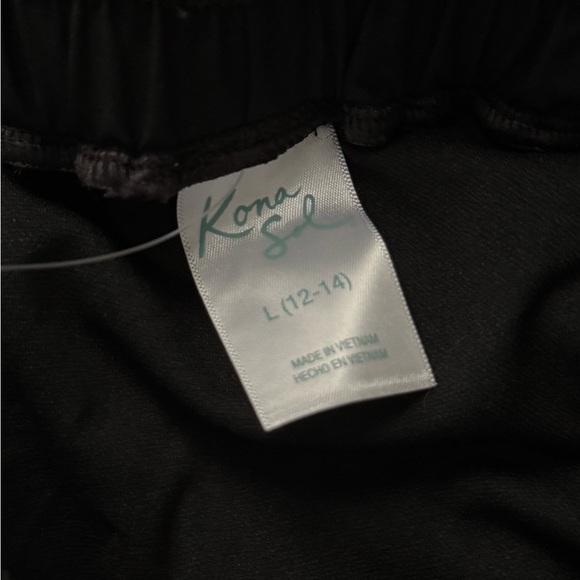 Kona Sol Women’s 3” Quick Dry Board Shorts With Pockets NWT Size Large Black - Picture 4 of 6